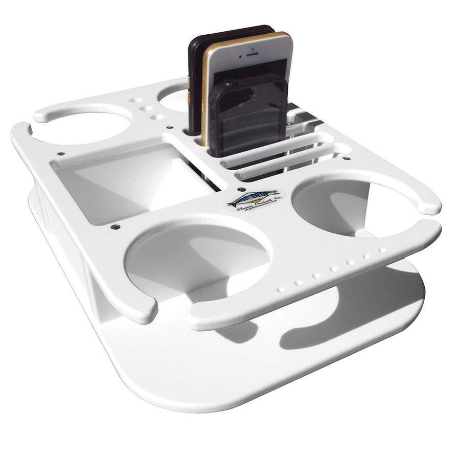 Deep Blue Marine Phone/Drink Holder w/Suction Cups [BH-4CELL]