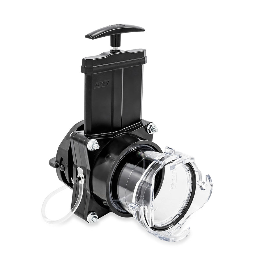 Camco 3" Gate Valve w/3.5" Clear Extension  Cap [39050]