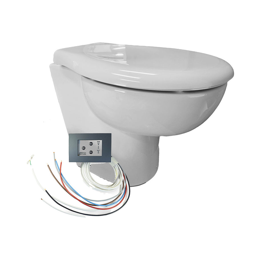 Albin Group Ultra Slim Premium Standard 12V Toilet [07-06-011]