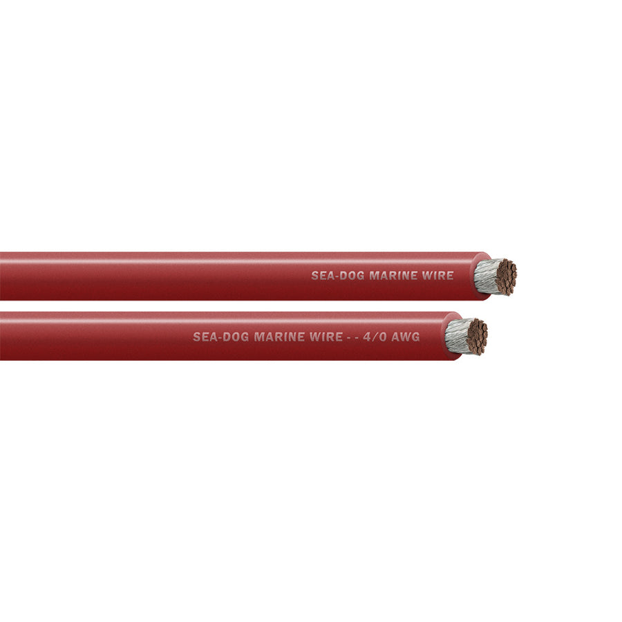 Sea-Dog 4/0 AWG Red Battery Cable - 250' [8041024]