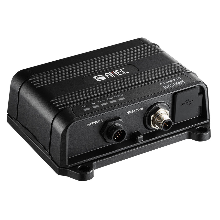 AMEC B650WS Class B AIS Transceiver w/WI-FI  VHF Antenna Splitter - 5W-SOTDMA, NMEA 2000, NMEA 0183, USB [AMEC-B650WS-010]
