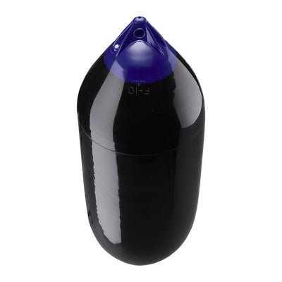Polyform F-10 Twin Eye Fender 18" x 50" - Black  [F-10 BLACK]