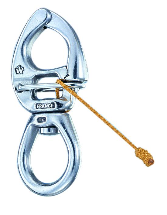 Wichard 5 11/16" Quick Release Snap Shackle "HR" w/ Large Bail