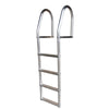 Dock Edge Fixed Eco - Weld Free Aluminum 4-Step Dock Ladder [2074-F]