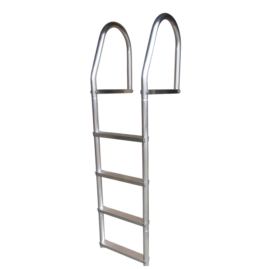 Dock Edge Fixed Eco - Weld Free Aluminum 4-Step Dock Ladder [DE2074F]