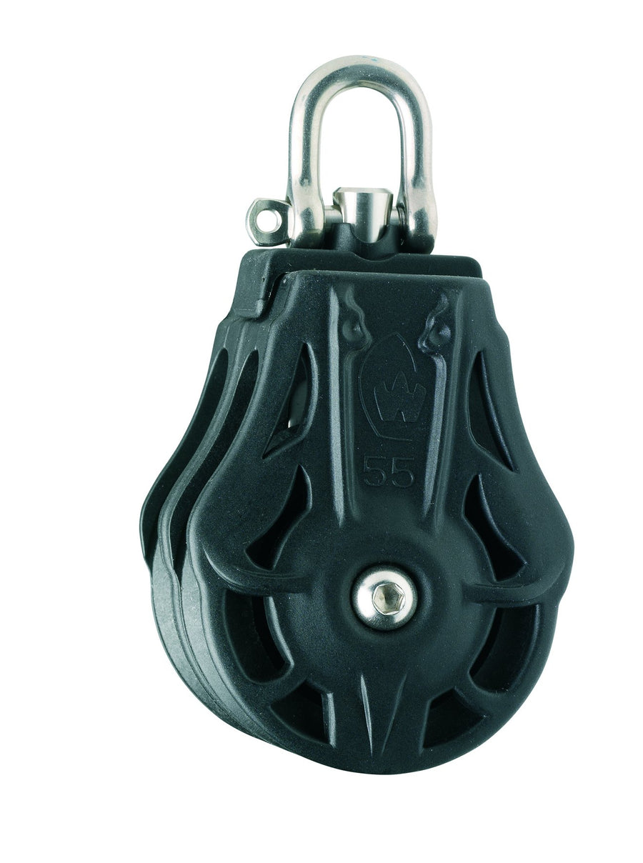 Wichard Double 2 49/64" (70mm) Block w/ Swivel Head