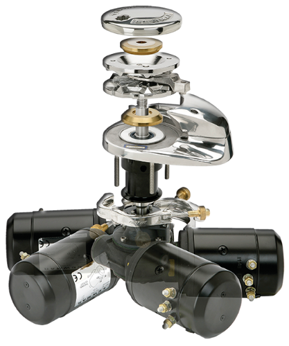 Lewmar V3 Gypsy w/ FastFit 24V (001)