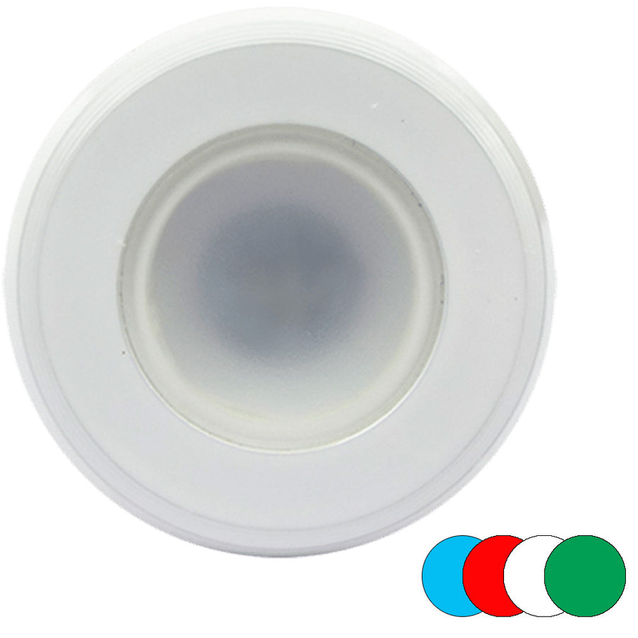 Shadow-Caster Full Color Dimmable Shadow Net Enabled White Powder Coat Finish Down Light [SCM-DL-CC-WH]