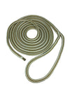 25' of 3/4" Nylon Double Braid - Premium Dock Lines - White & Gold